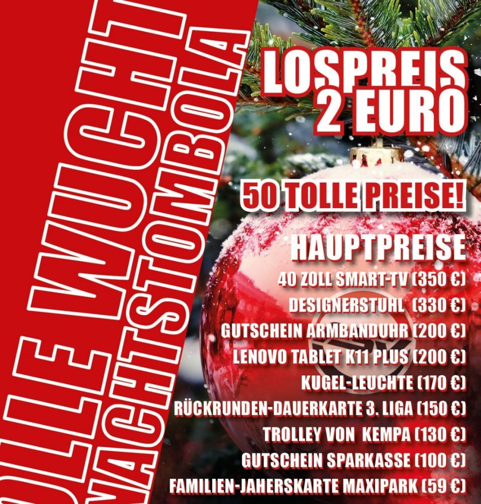 Weihnachts-Tombola 2025