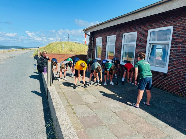 Erster Trainingstag auf Wangerooge (10.08.26)