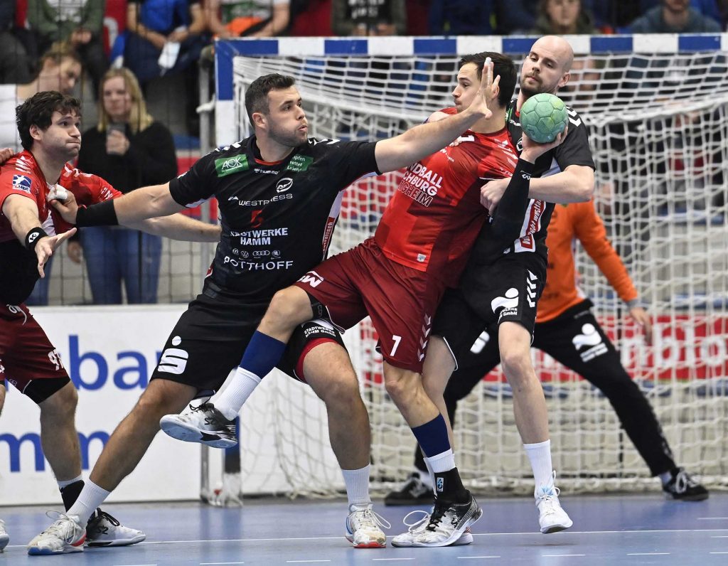 Handball Bundesliga ASV Hamm Bietigheim Jan Brosch,Markus Fuchs