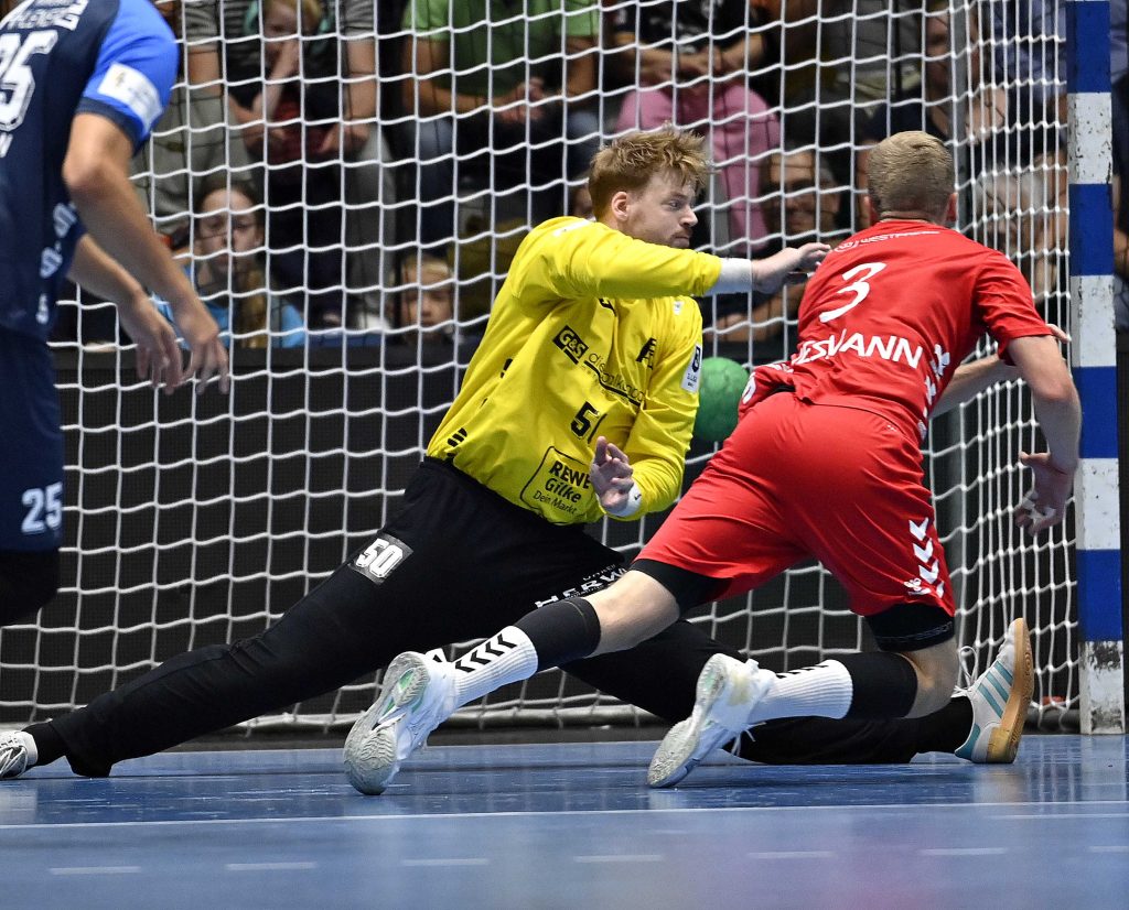 Handball Dritte Liga Hamm Ahlen Alexander Martinsen,Huesmann