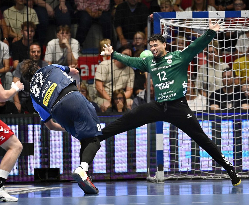 Handball Dritte Liga Hamm Ahlen Philippp Dommermuth,Marcos Colodeti