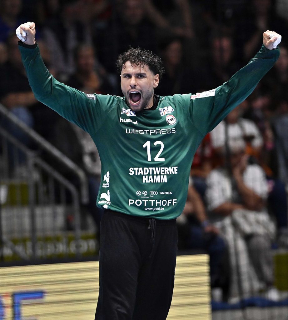 Handball Dritte Liga Hamm Ahlen Marcos Colodeti,Jubel