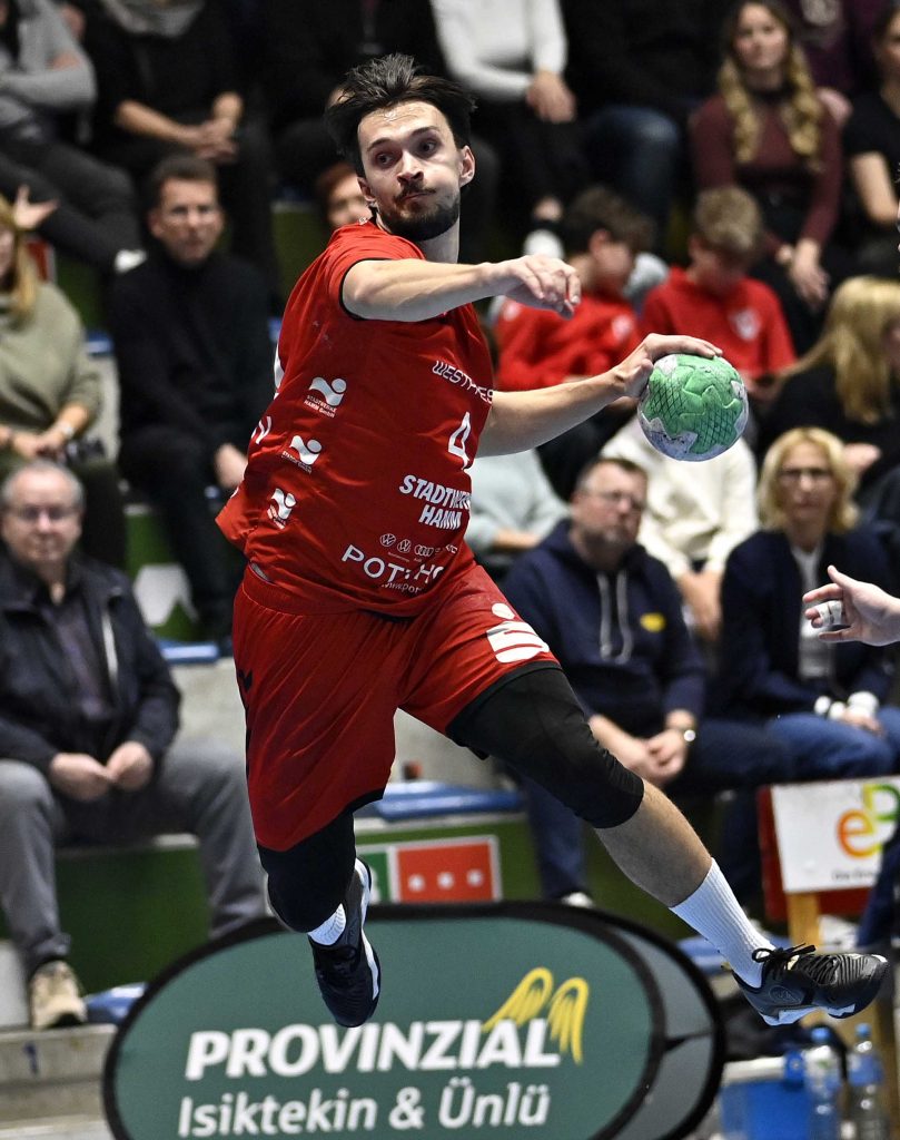 Handball Dritte Liga Hamm Varel Carl Gabrielsson