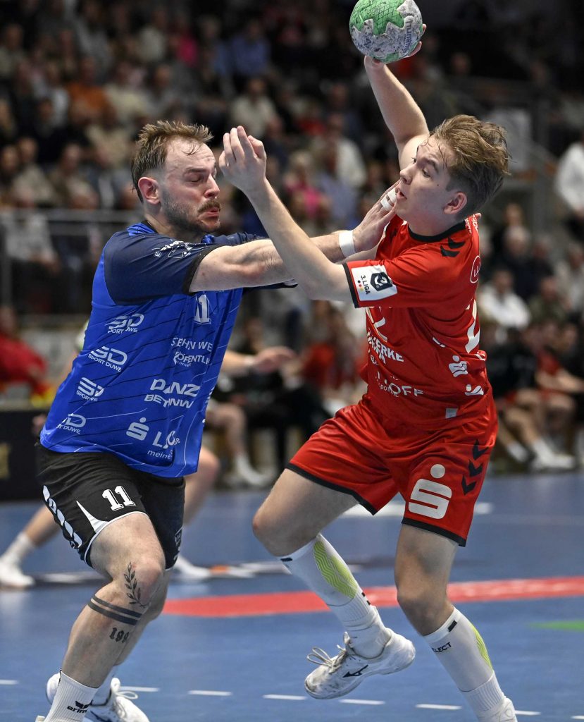 Handball Dritte Liga Hamm Varel Niklas Muehlhauser