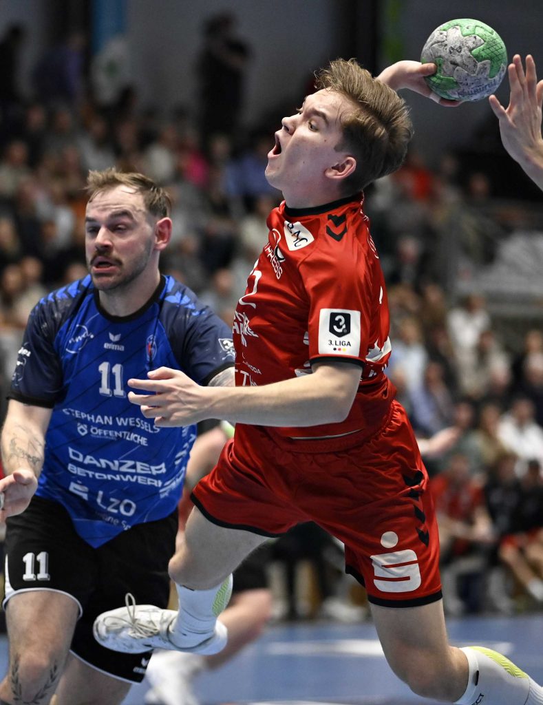 Handball Dritte Liga Hamm Varel Niklas Muehlhauser