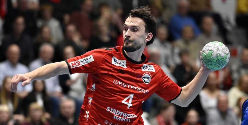 Handball Dritte Liga Hamm Varel Carl Gabrielsson