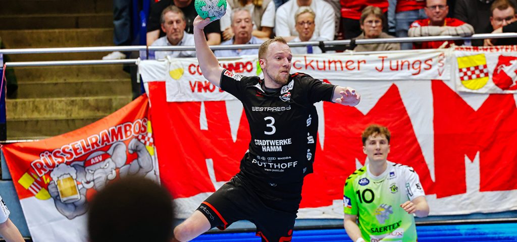 Heimfinale zweiter Teil: Der ASV empf&auml;ngt am Samstag um 19 Uhr den TV Emsdetten zum Spitzenspiel. F&uuml;r das Duell gibt es noch rund 100 Stehpl&auml;tze, die Sitzpl&auml;tze sind ausverkauft.