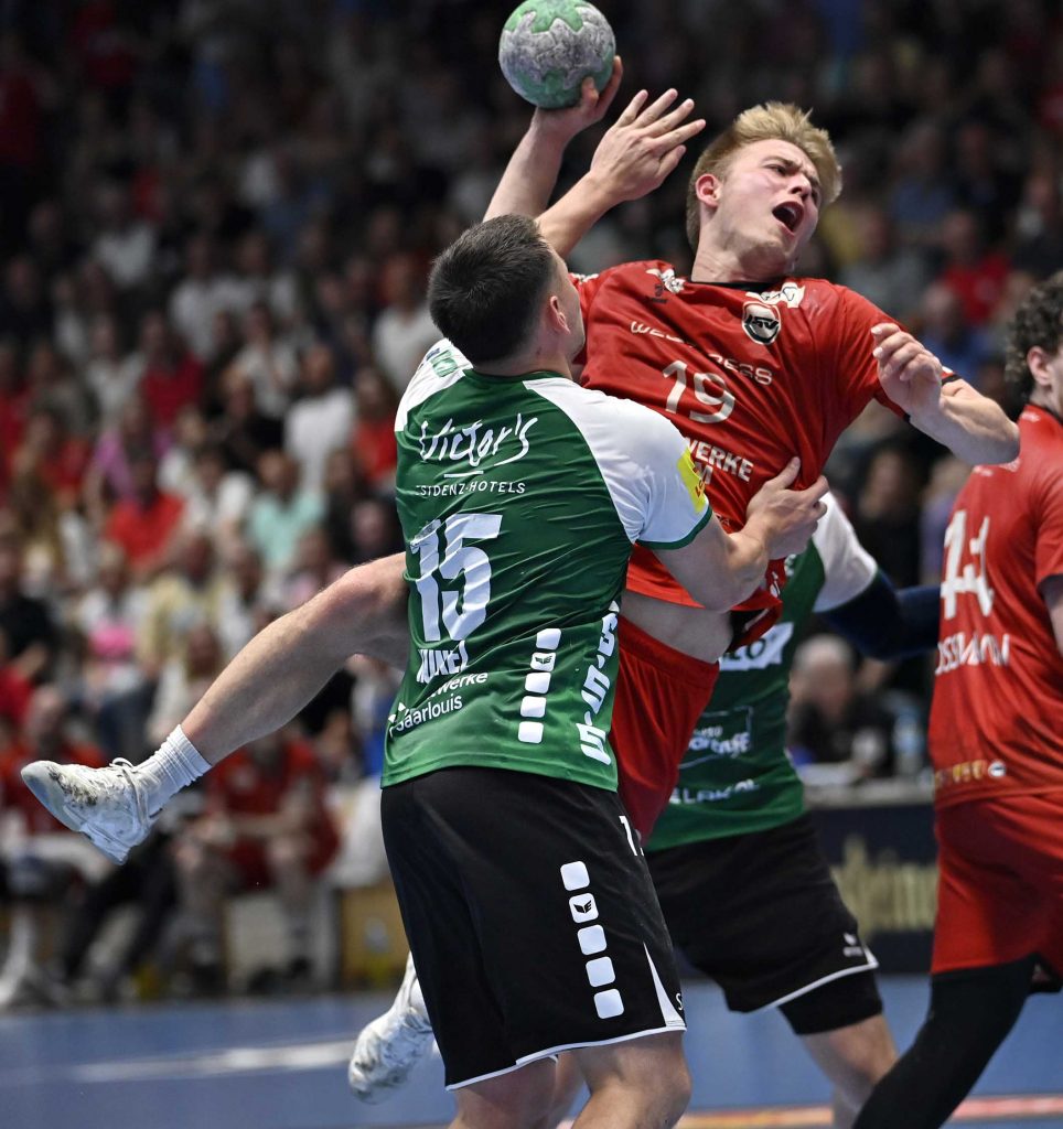 Handball Dritte Liga Hamm Saarlouis Benedikt Kuehn