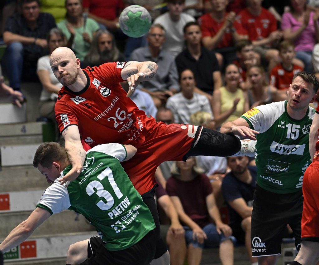 Handball Dritte Liga Hamm Saarlouis Lucas Firnhaber