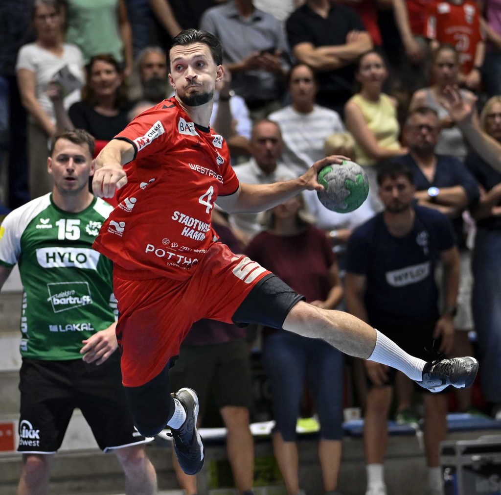 Handball Dritte Liga Hamm Saarlouis Carl Gabrielsson
