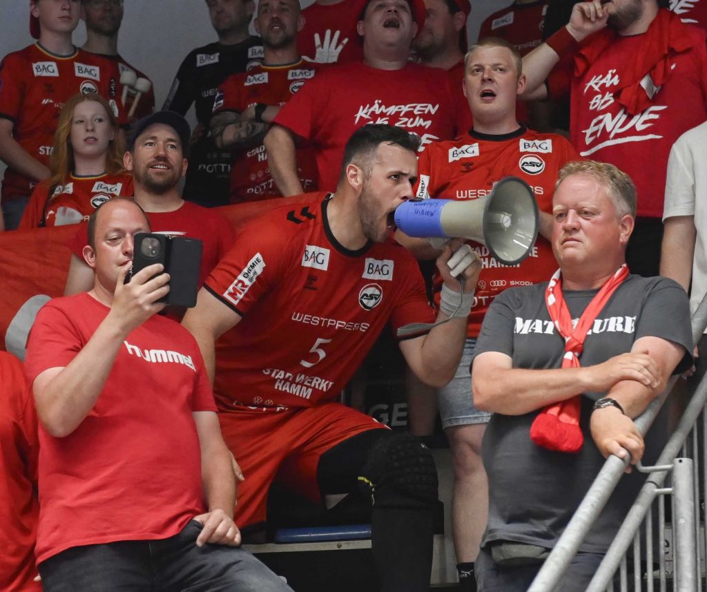 Handball Dritte Liga Hamm Saarlouis Jan Brosch,Fans