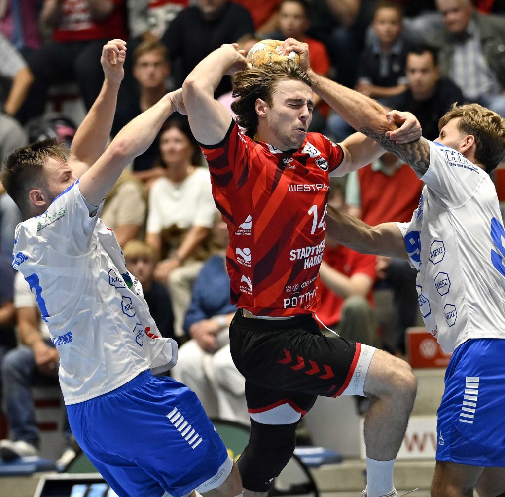 Handball Bundesliga 2 Hamm Dessau Vincent Keiselmaier