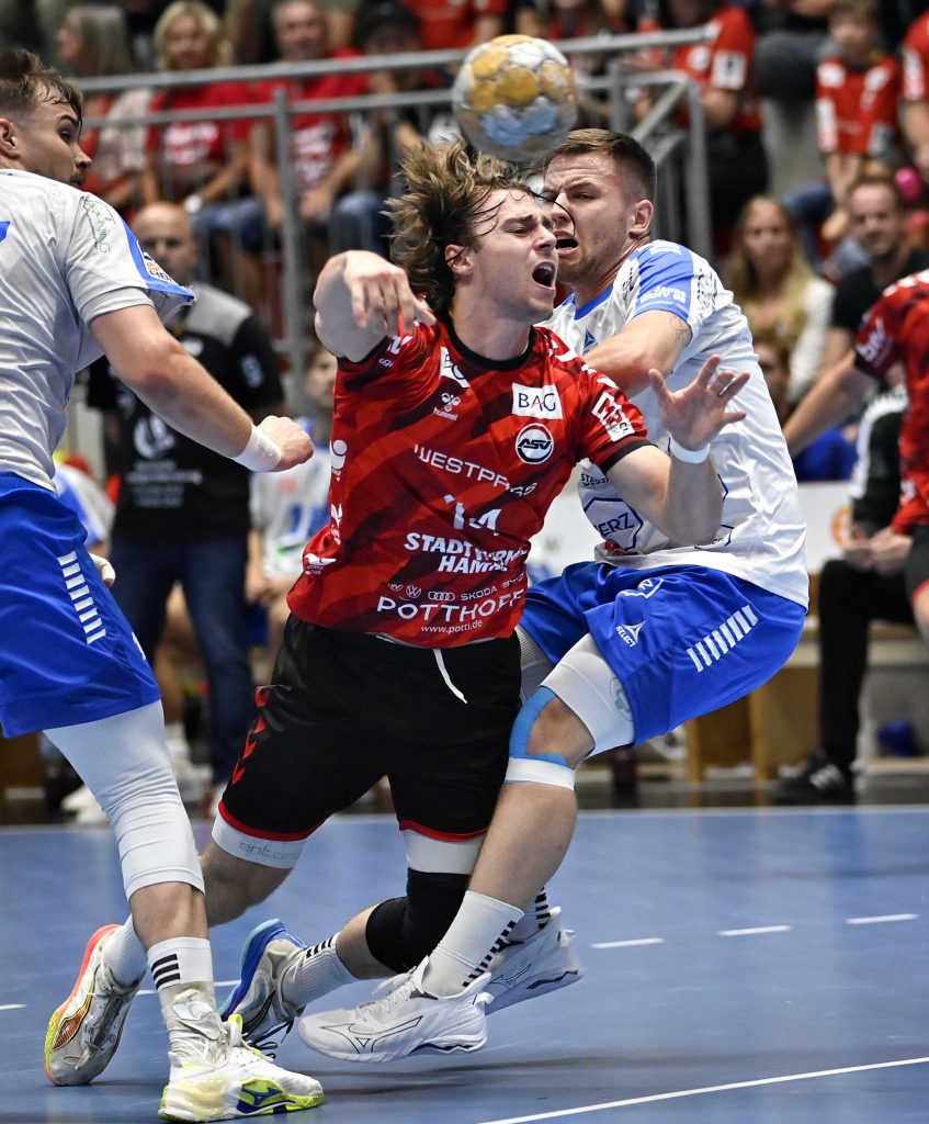 Handball Bundesliga 2 Hamm Dessau Vincent Keiselmaier
