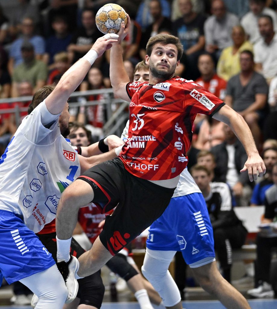 Handball Bundesliga 2 Hamm Dessau Max Oehler