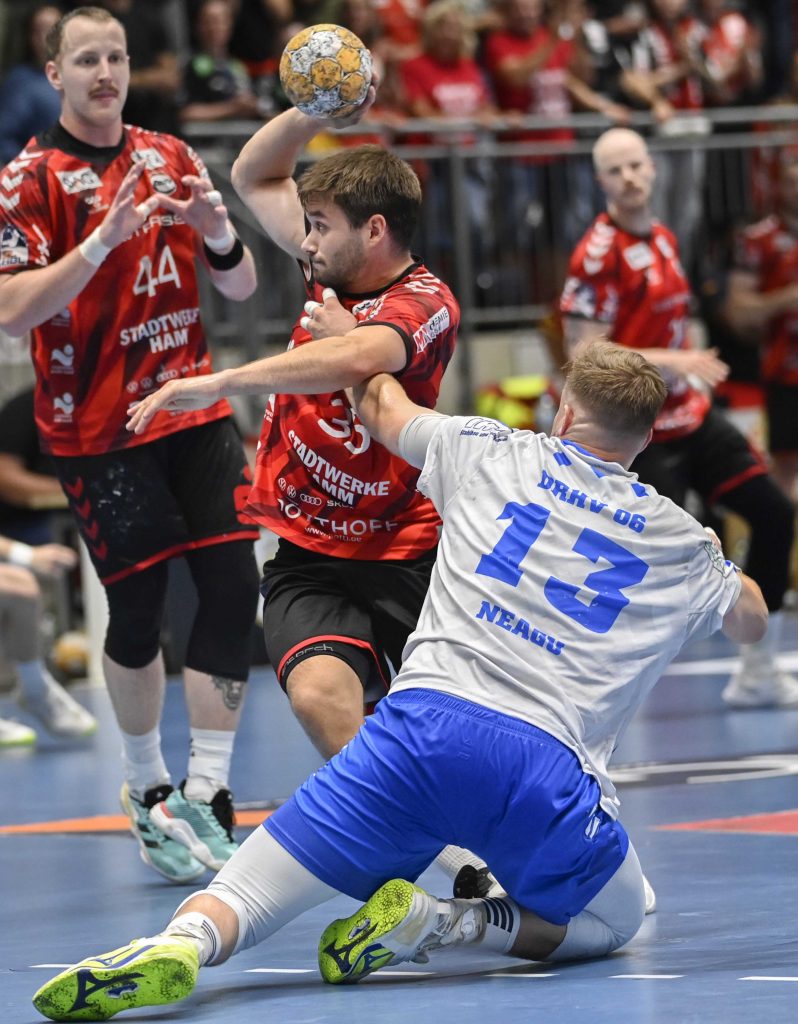 Handball Bundesliga 2 Hamm Dessau Max Oehler