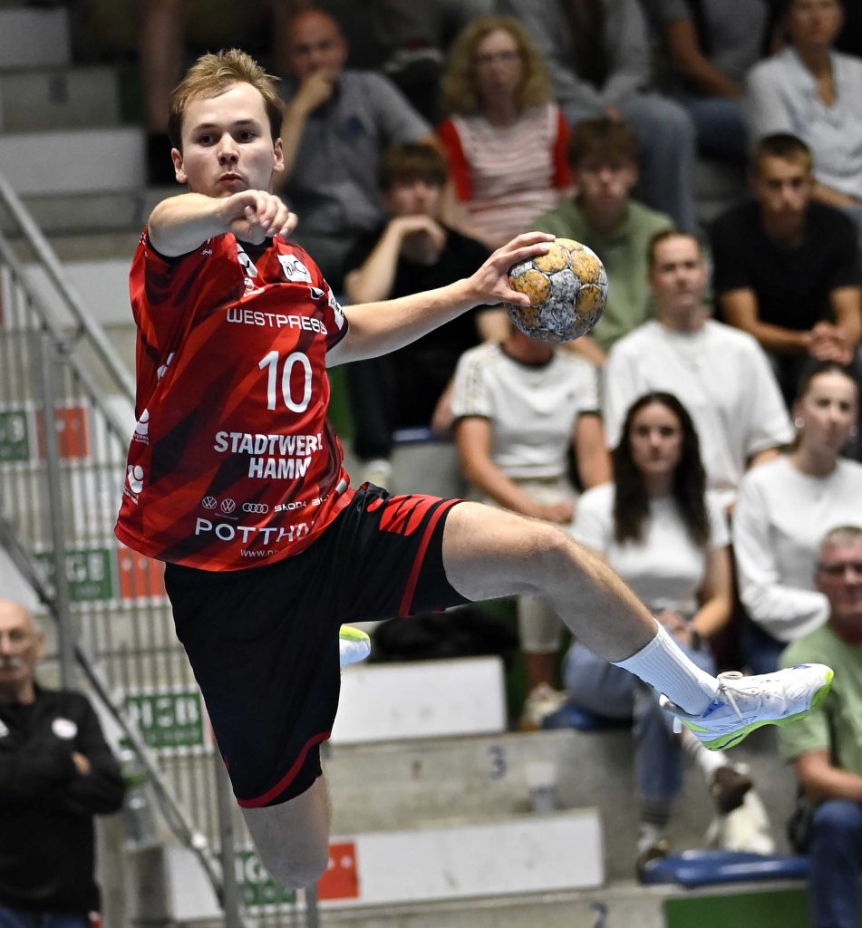 Handball Bundesliga 2 Hamm Dessau Kaspar Boettcher